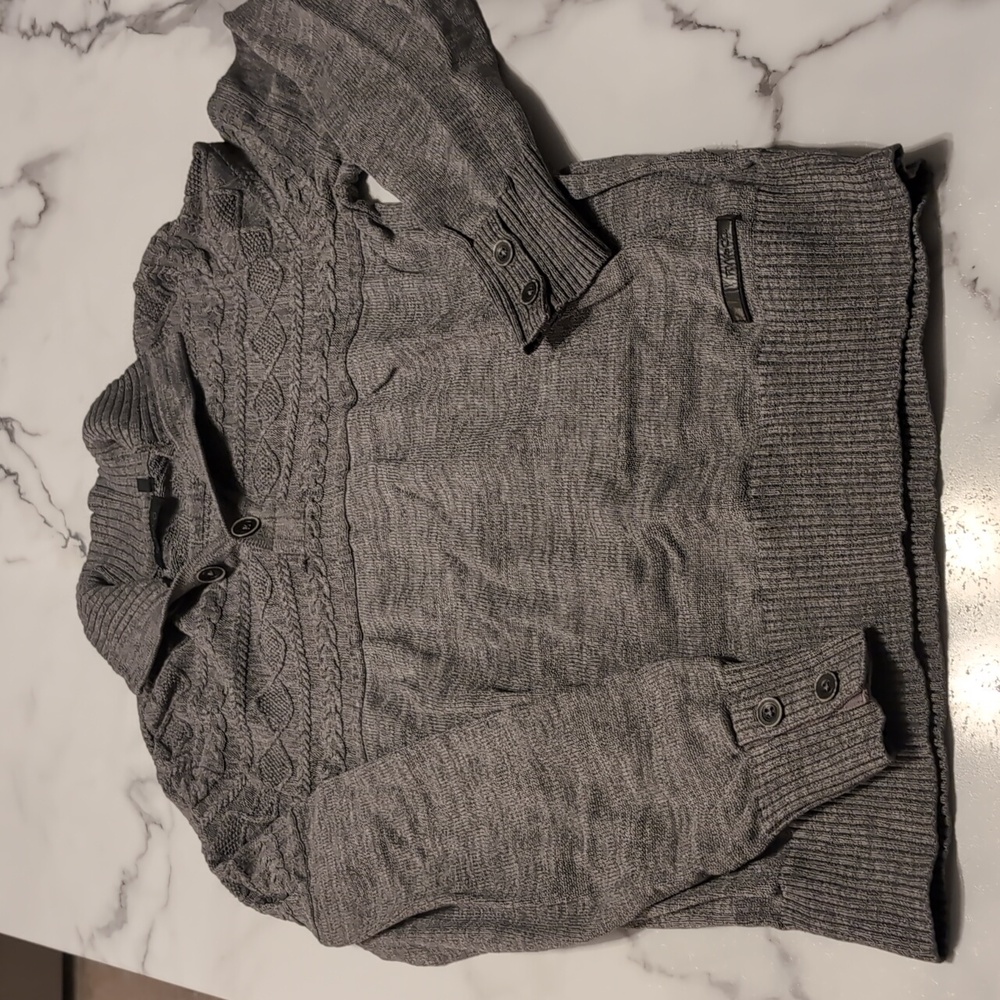 RW&CO. Gray Knit Sweater